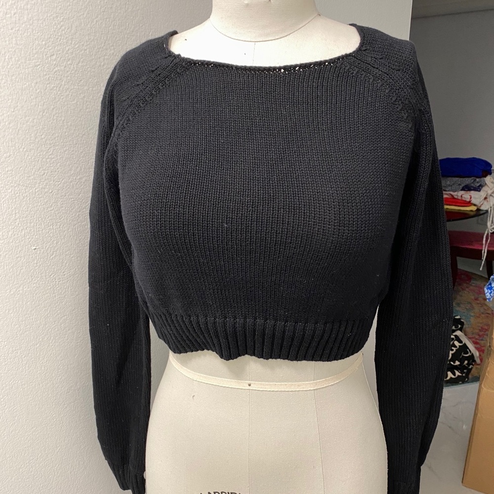 Sweater cropped